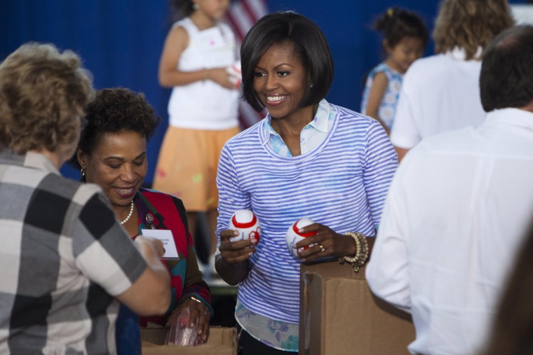 Image: US First Lady Michelle Obama